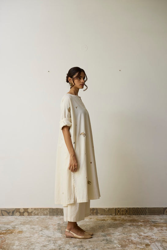 IRIN | Cloud Handloom Cotton Kurta Set
