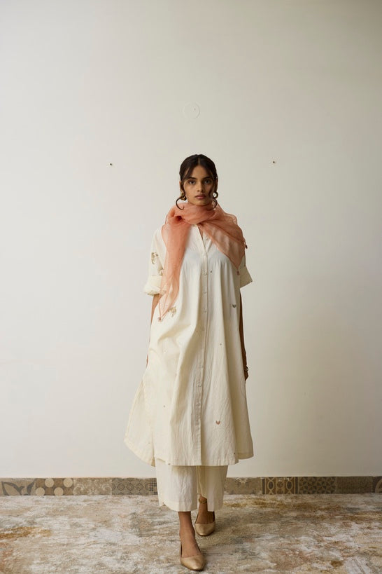 IRIN | Cloud Handloom Cotton Kurta Set