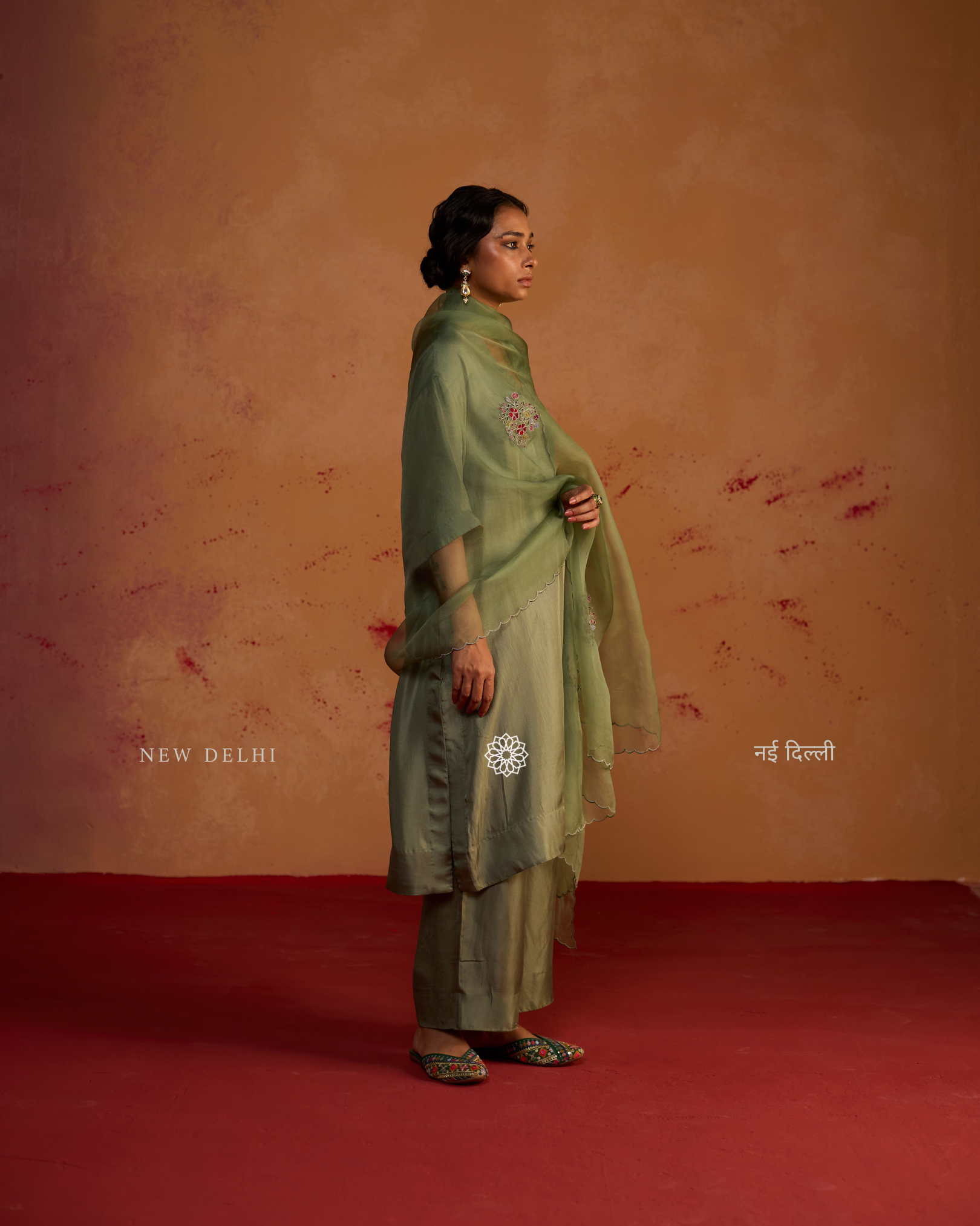 Gulnaar - Sage Silk