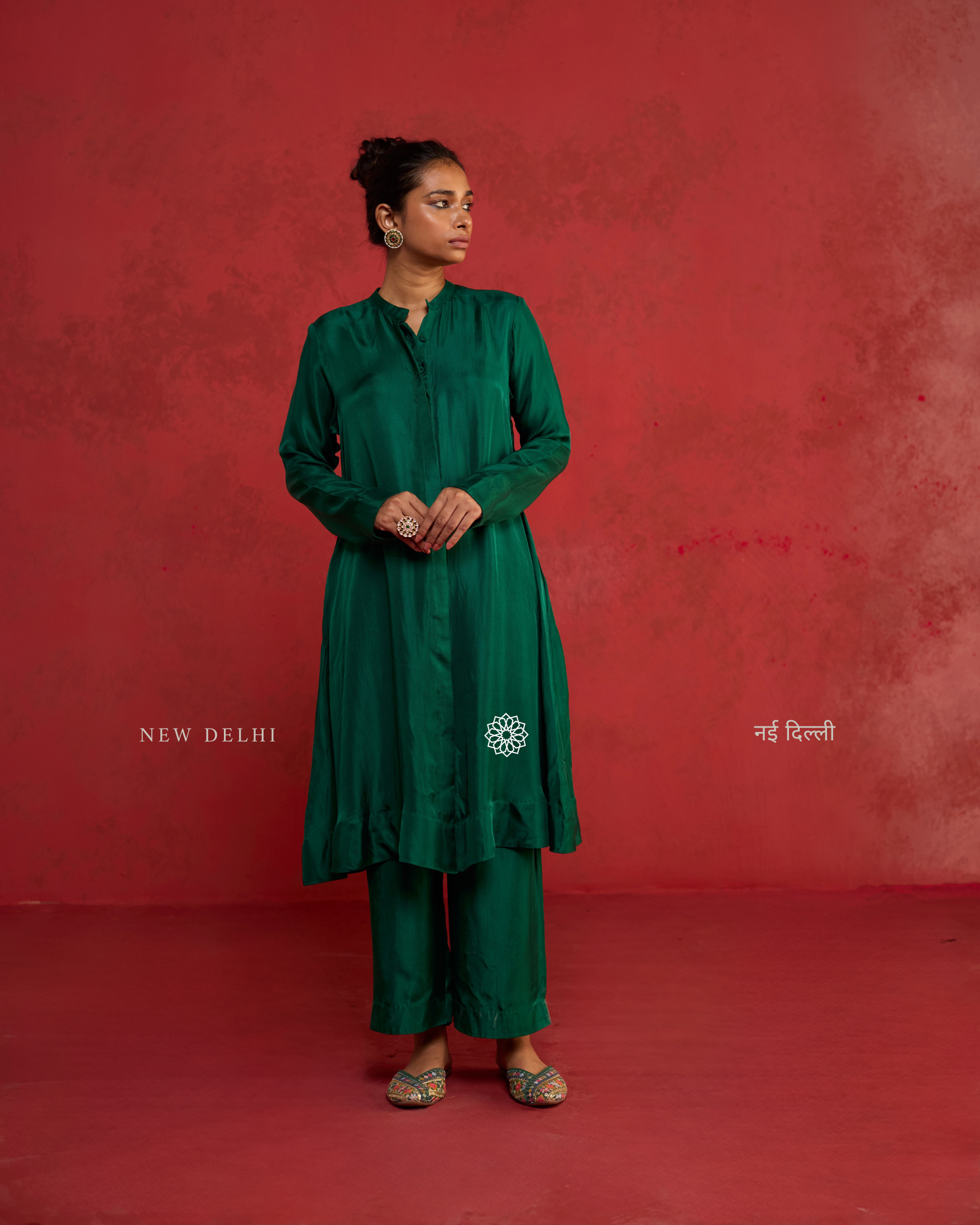 Gulnar - Bottle green