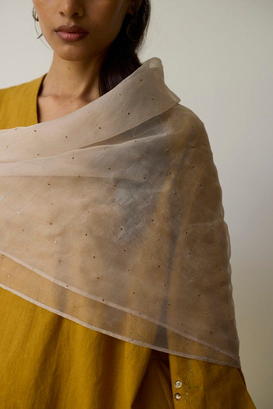 NERA | Turmeric Yellow Handloom Cotton Kurta Set