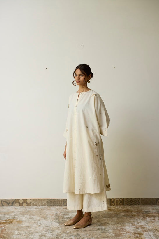 IRIN | Cloud Handloom Cotton Kurta Set
