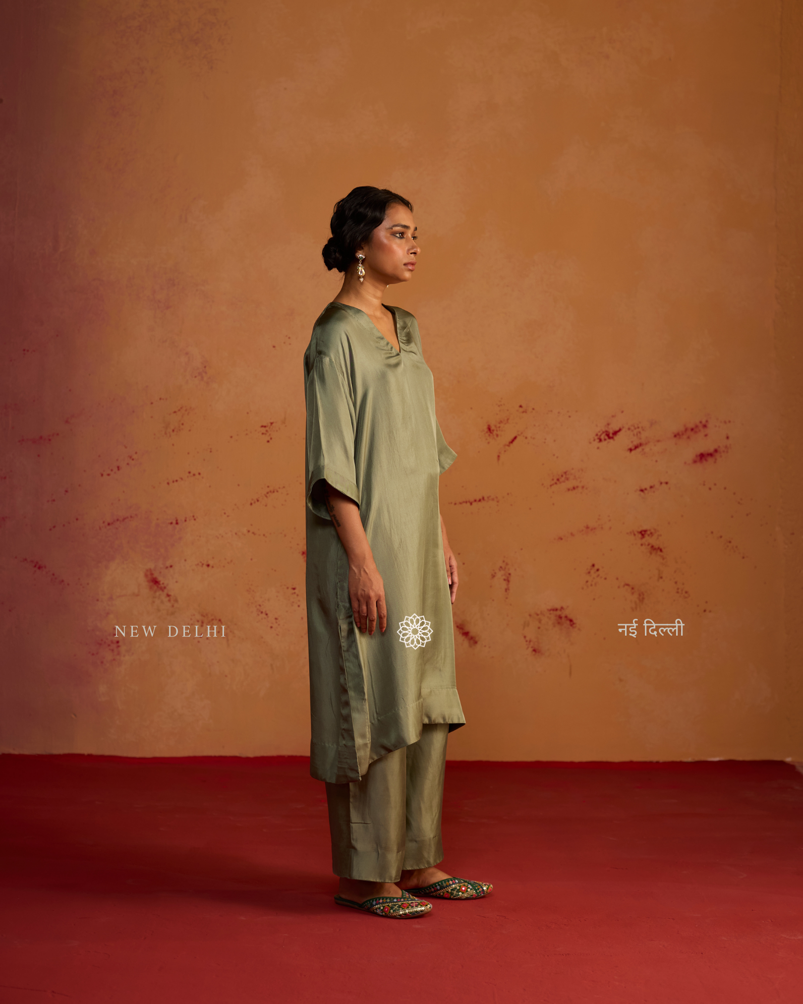 Gulnaar - Sage Silk