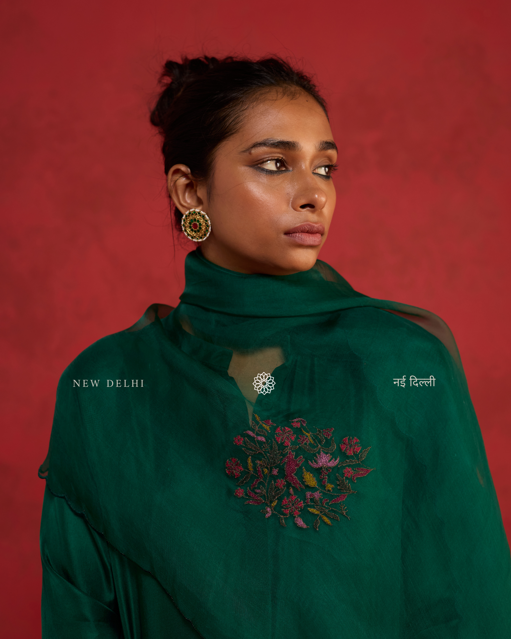 Gulnar - Bottle green