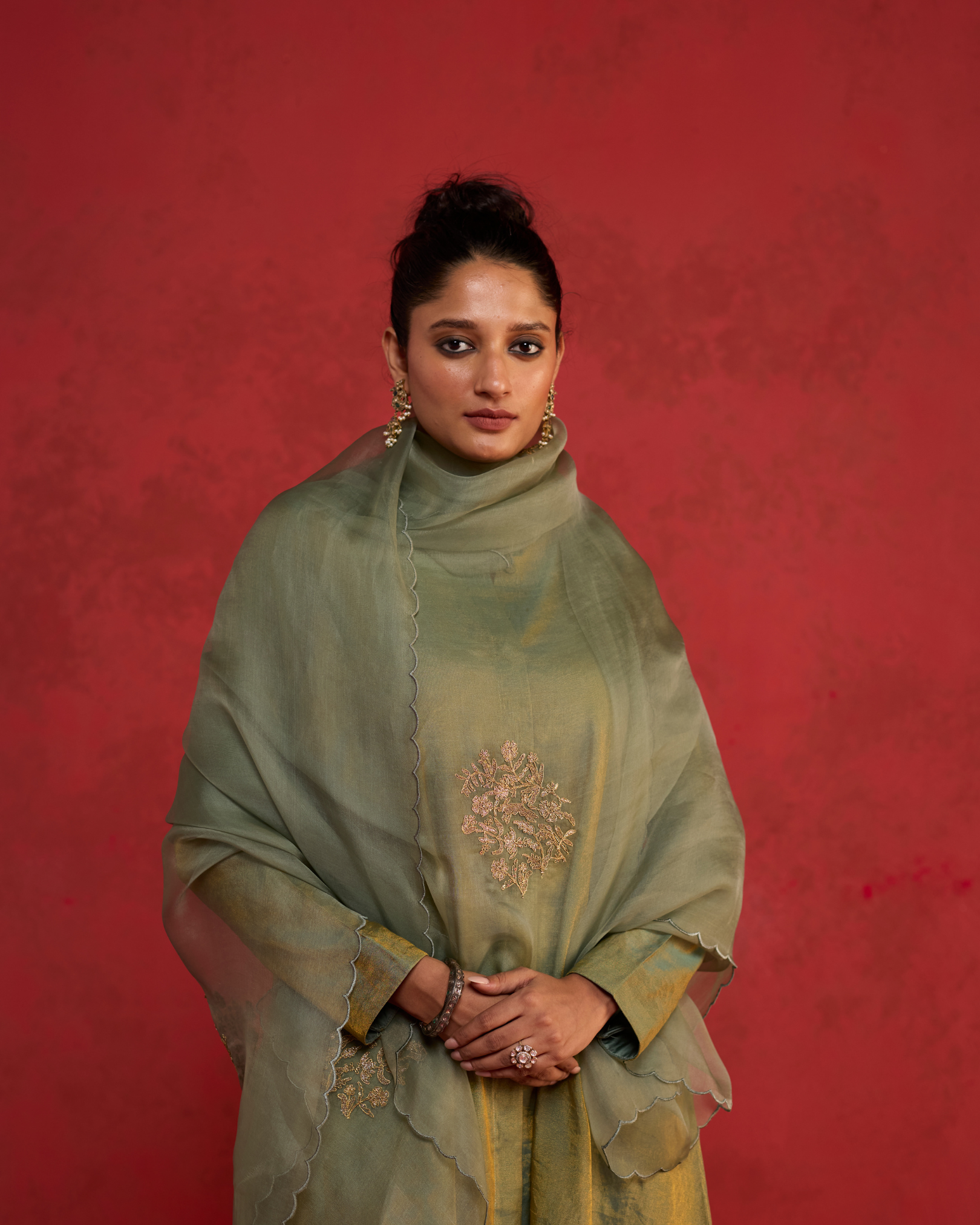 Gulnaar - Olive green
