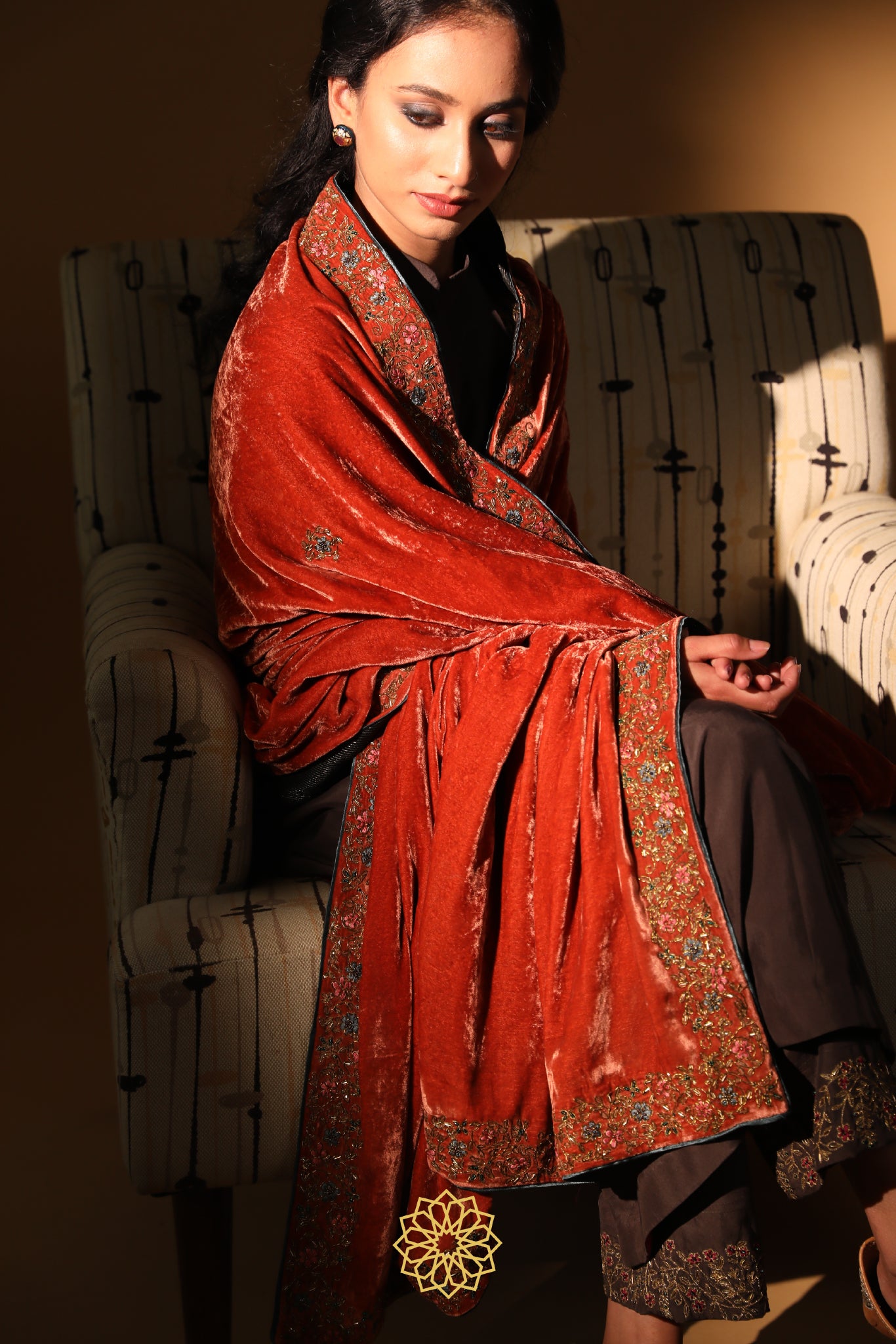 AZHA EMBROIDERED DUSHALA