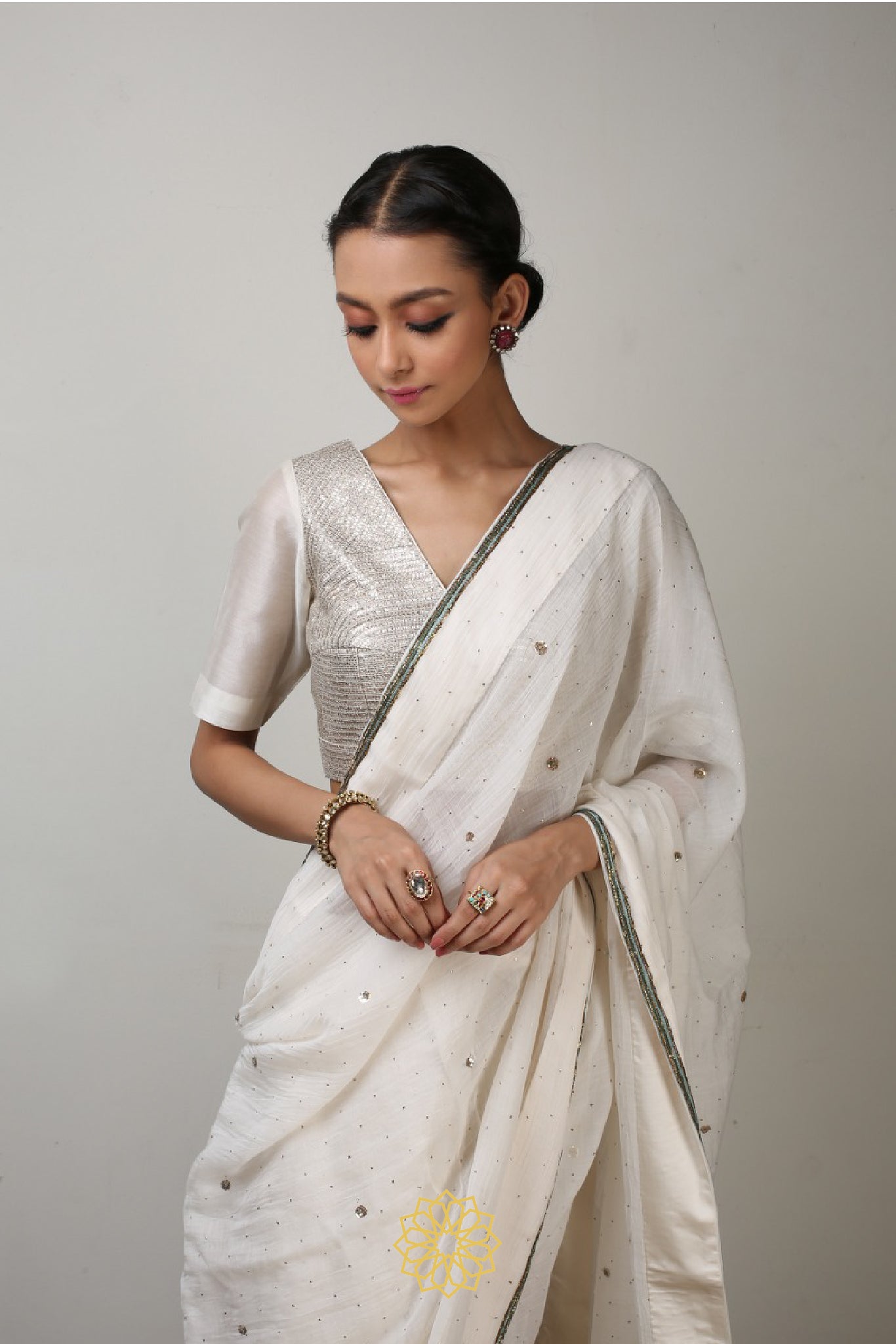 CHAND EMBROIDERED SAREE