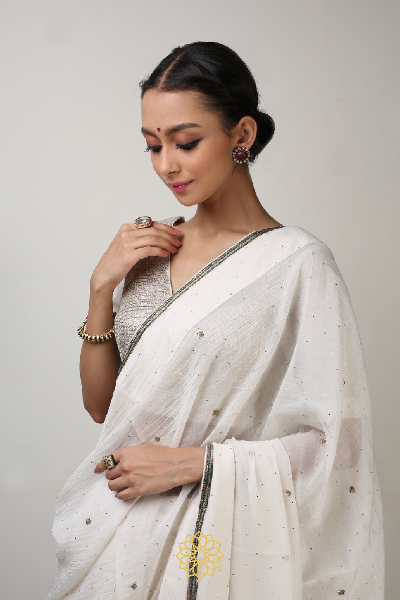 CHAND EMBROIDERED SAREE