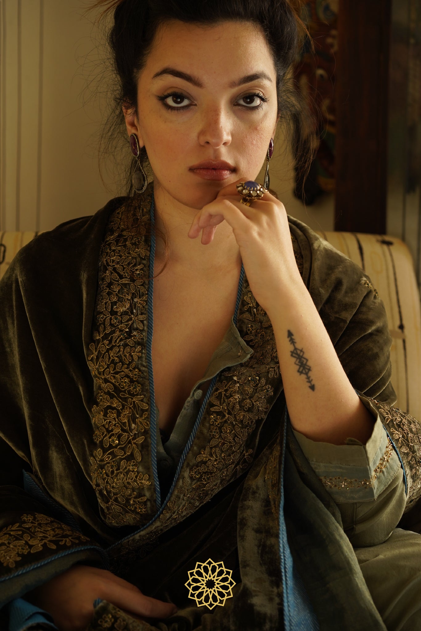 HIRAT EMBROIDEREED DUSHALA