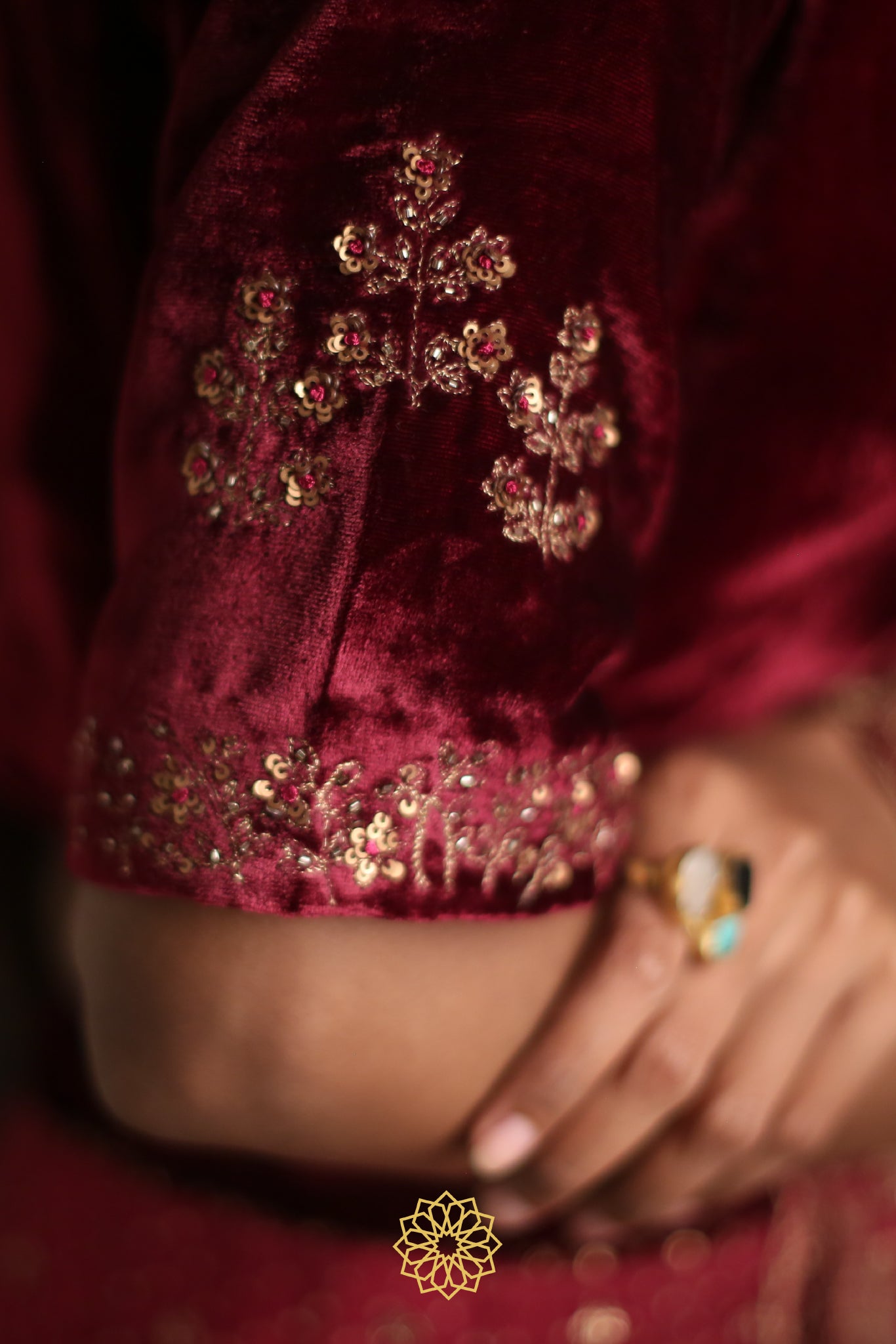 JANAN EMBROIDERED LEHENGA SET