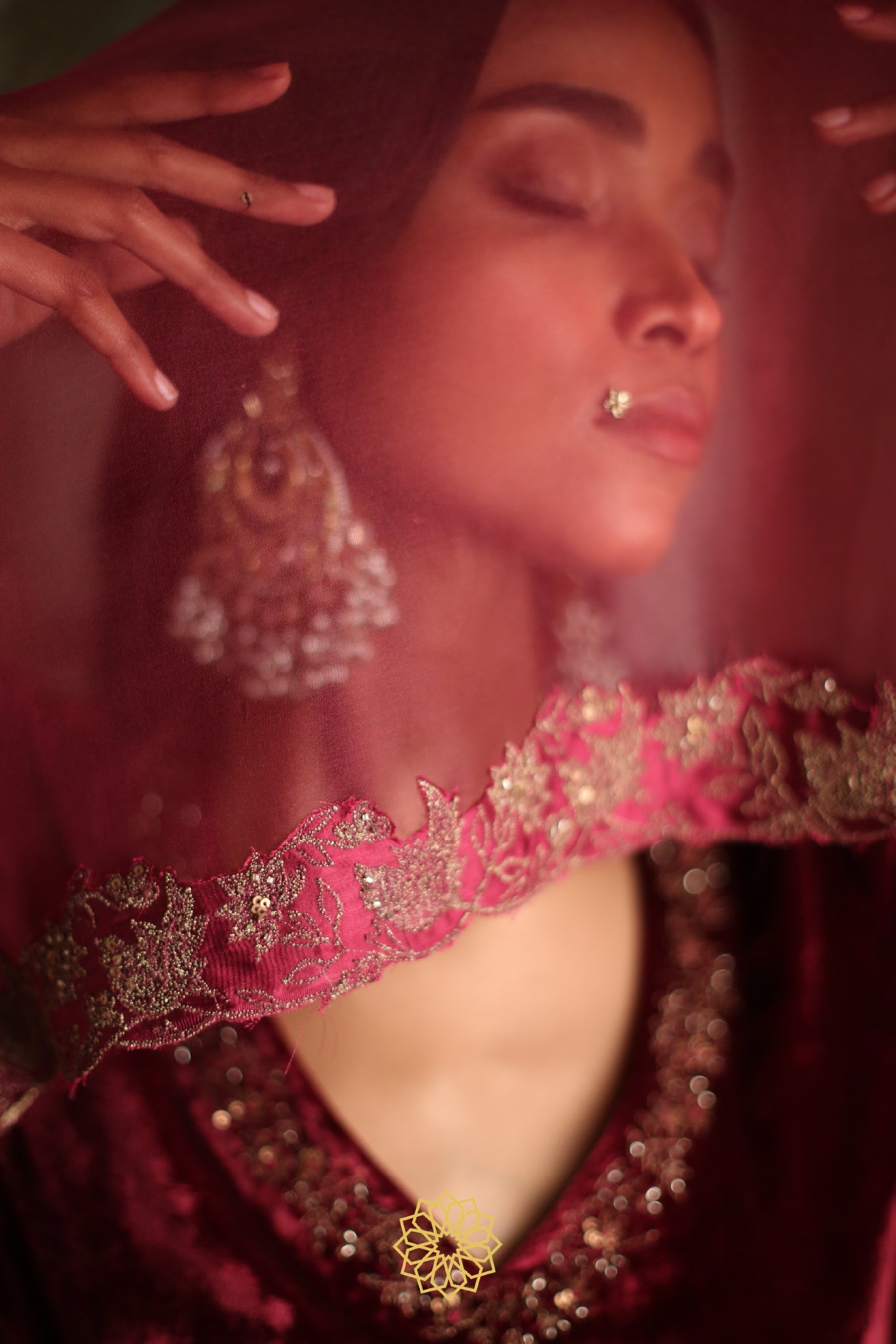 JANAN EMBROIDERED LEHENGA SET