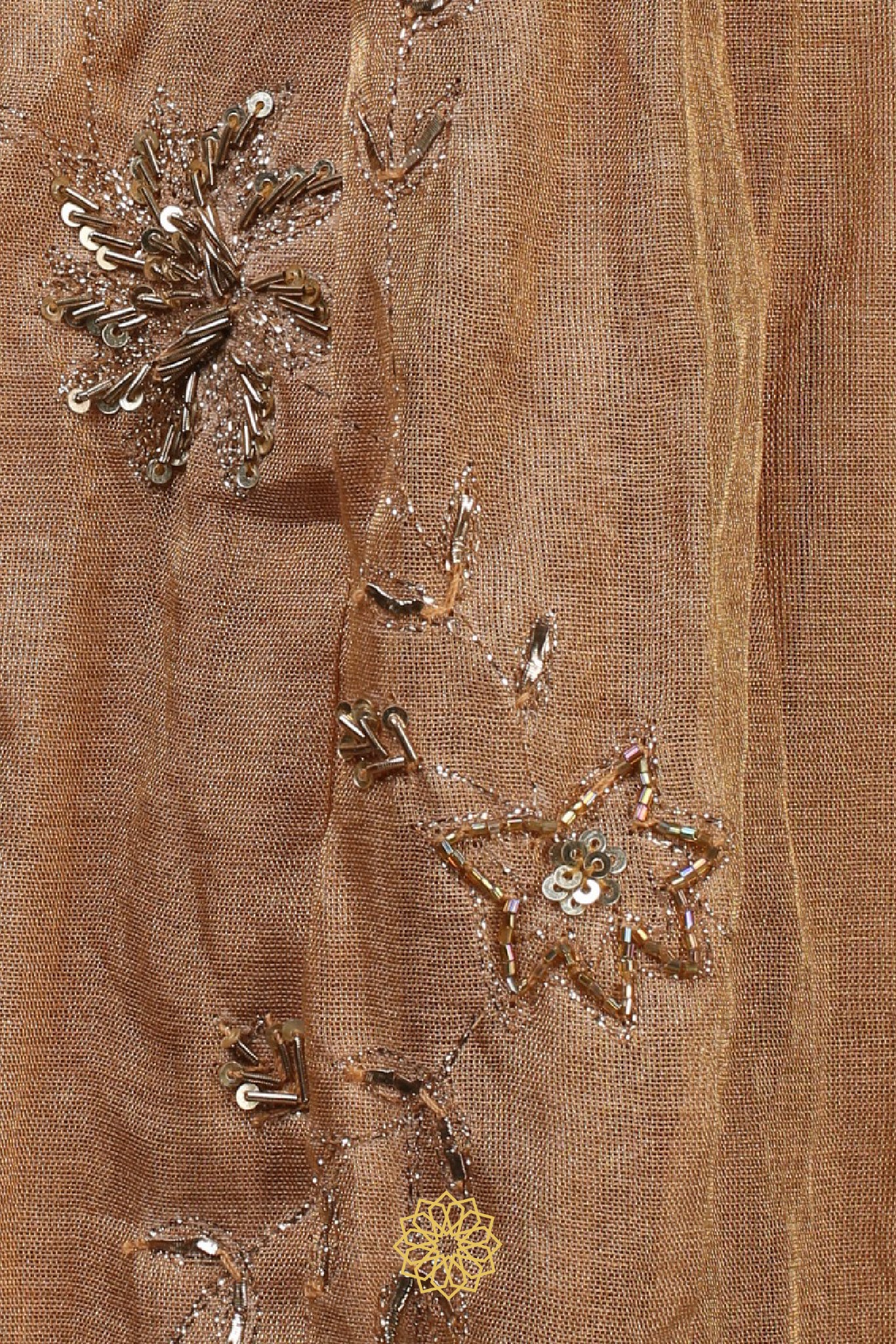 RYSA BANARASI EMBROIDERED LEHENGA