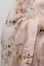 Load image into Gallery viewer, SUHANI EMBROIDERED ORGANZA SAREE

