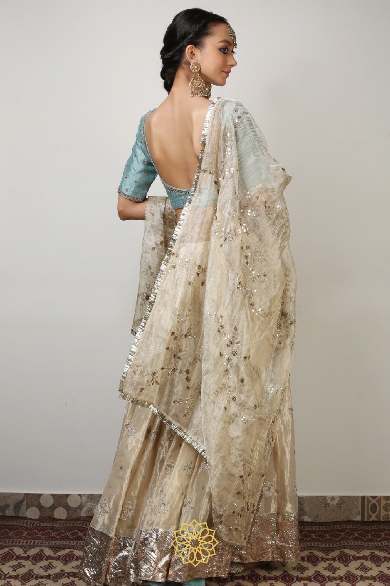 TAANI BANARSI EMBROIDERED LEHENGA