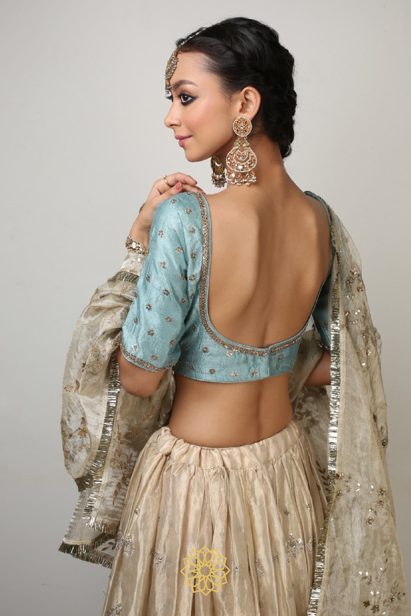 TAANI BANARSI EMBROIDERED LEHENGA