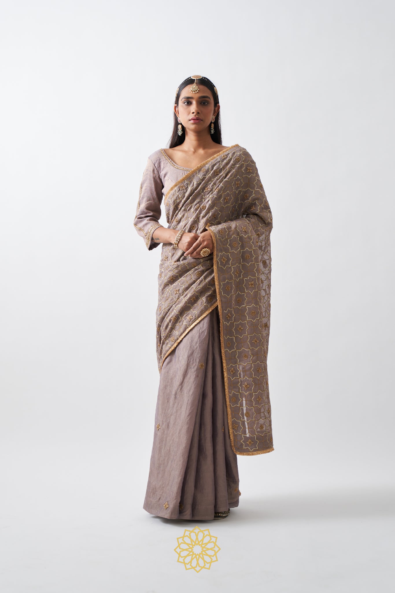 VERA HANDWOVEN TISSUE CHANDERI SAREE