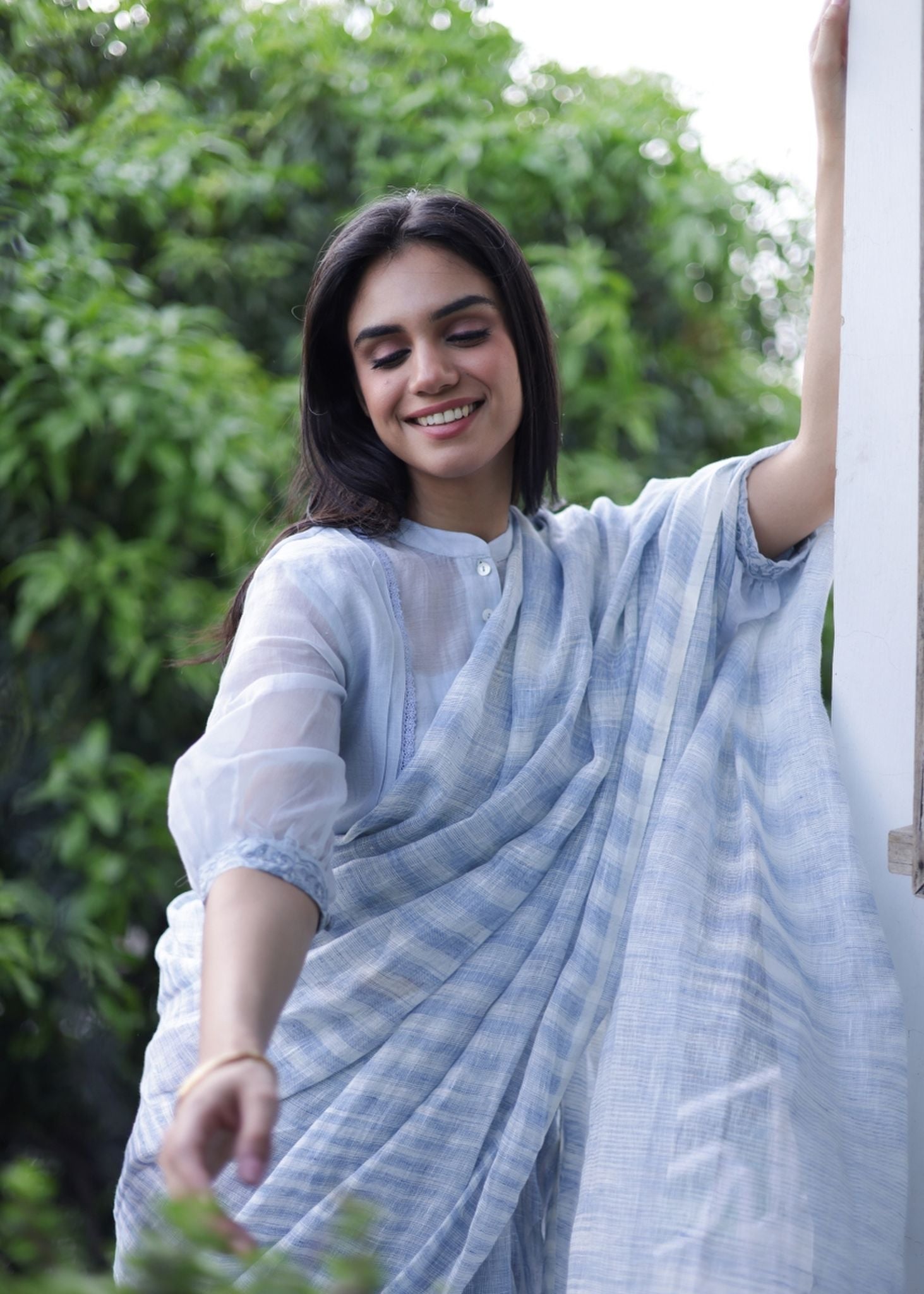 DIA LINEN SAREE