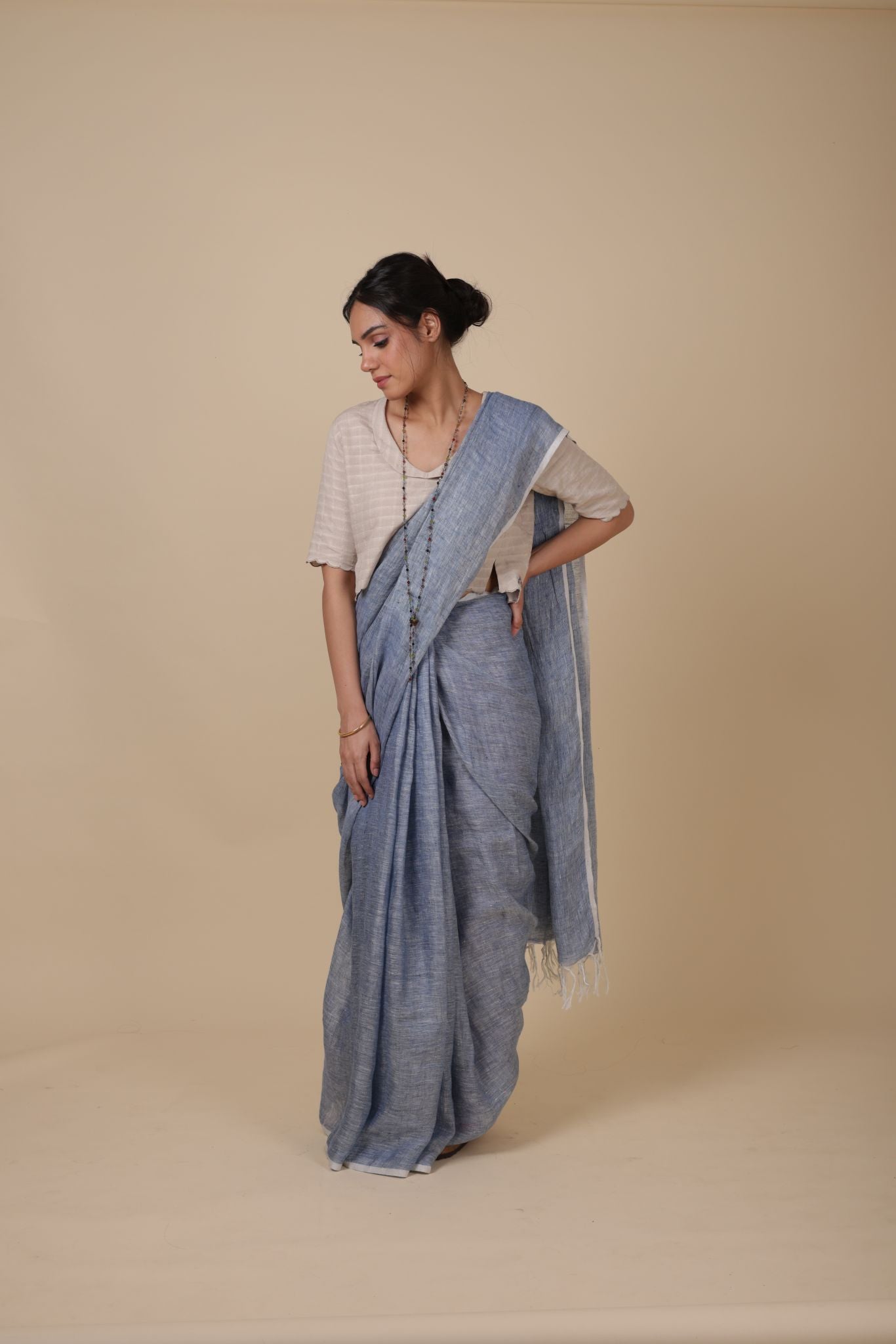 SAVI LINEN SAREE