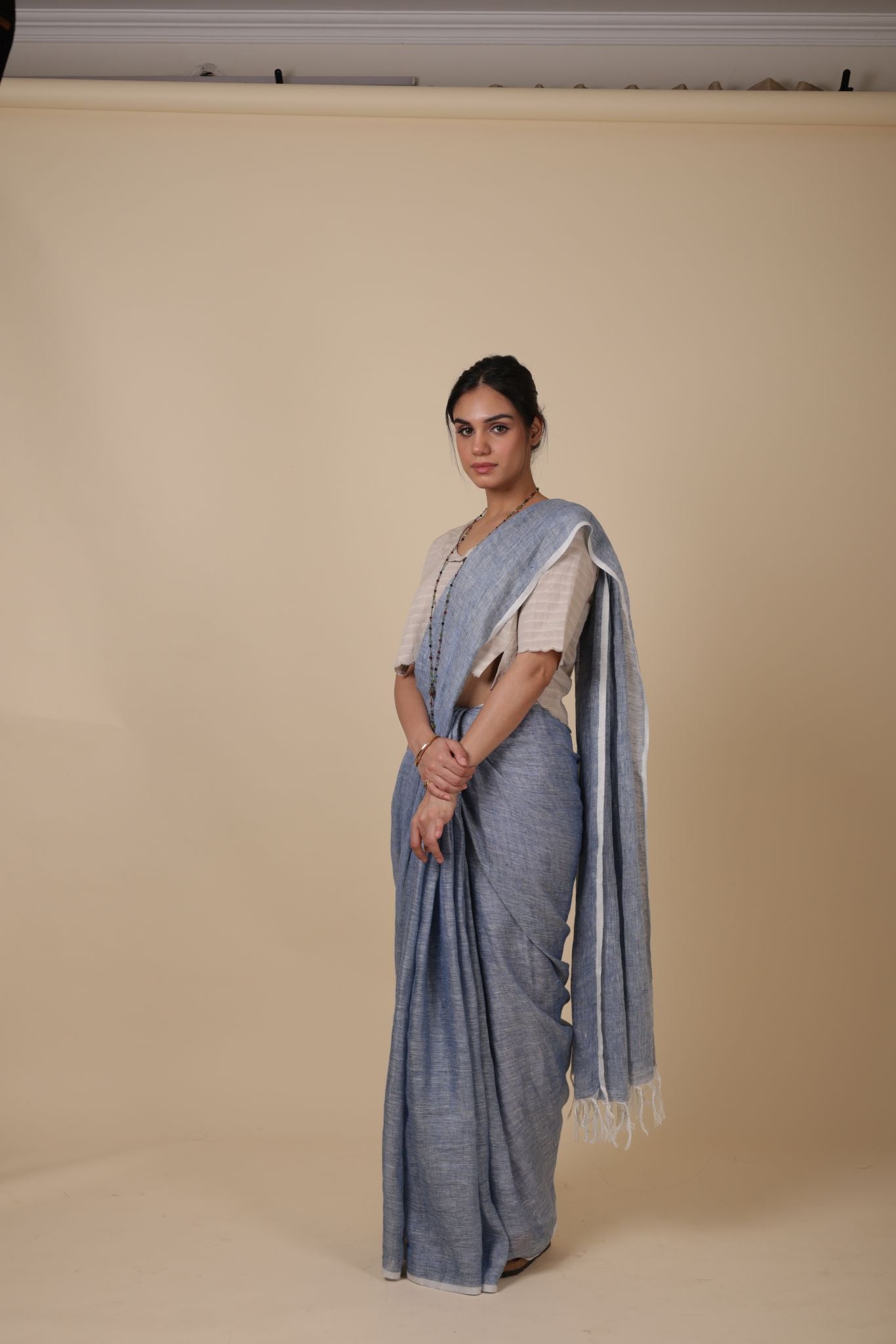 SAVI LINEN SAREE
