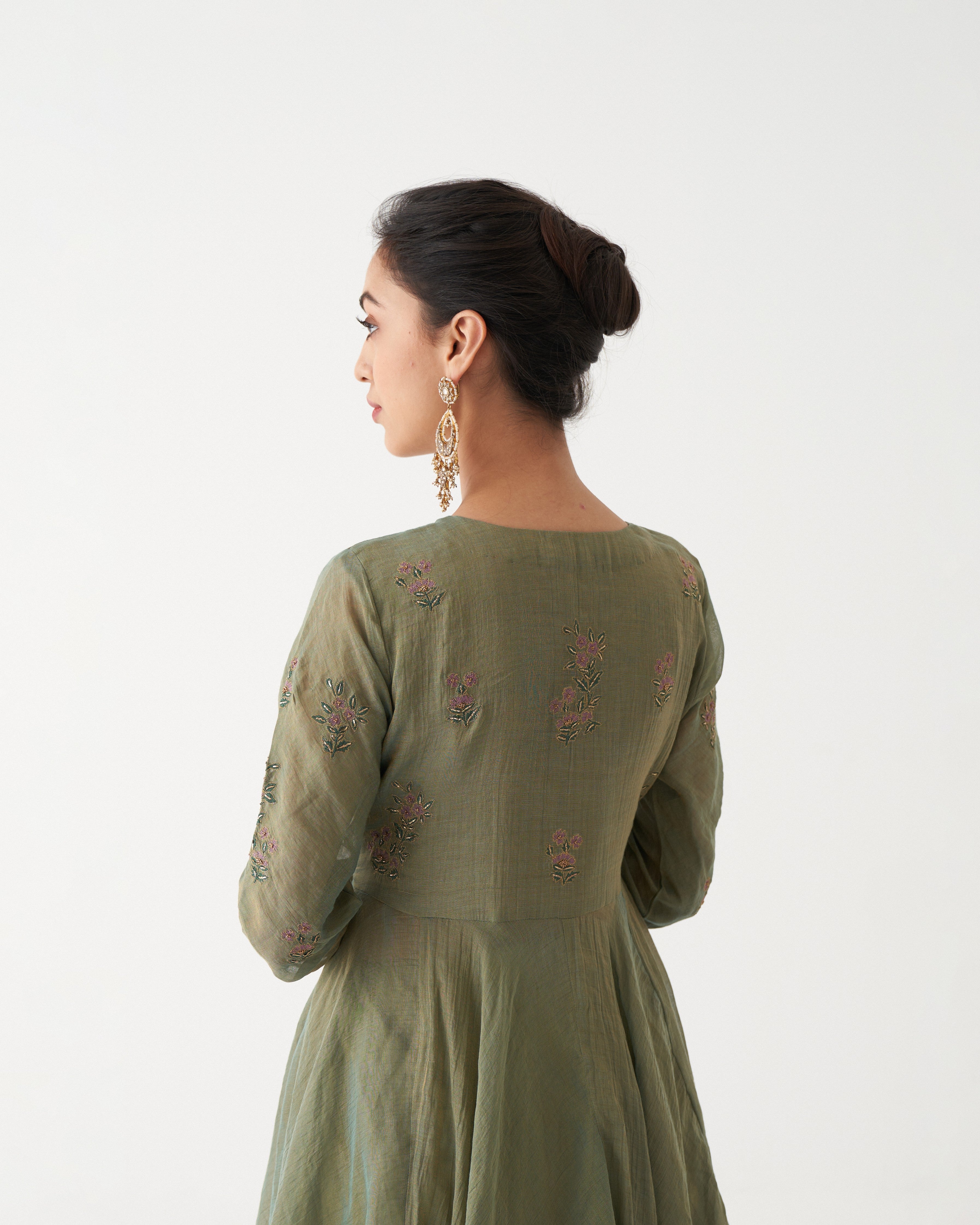 KIARA - TISSUE CHANDERI ANARKALI